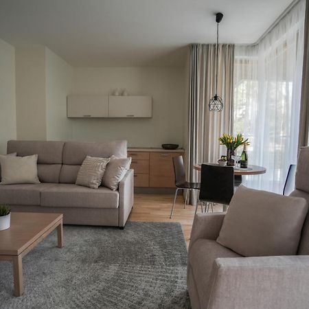 Apartamentai Tylios Pusys พาลังกา ภายนอก รูปภาพ