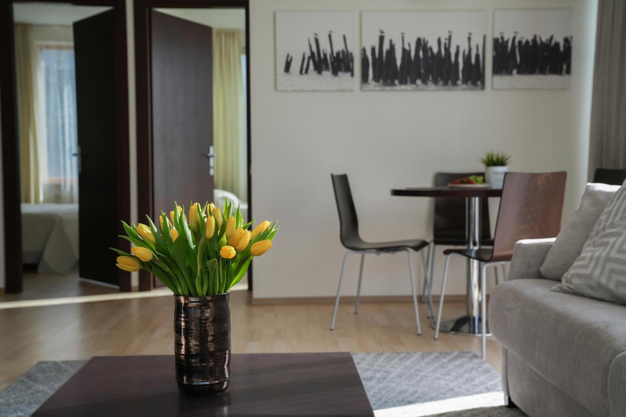 Apartamentai Tylios Pusys พาลังกา ภายนอก รูปภาพ