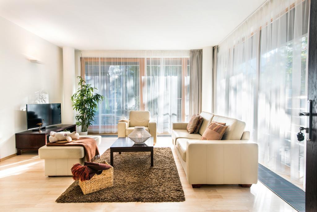 Apartamentai Tylios Pusys พาลังกา ภายนอก รูปภาพ