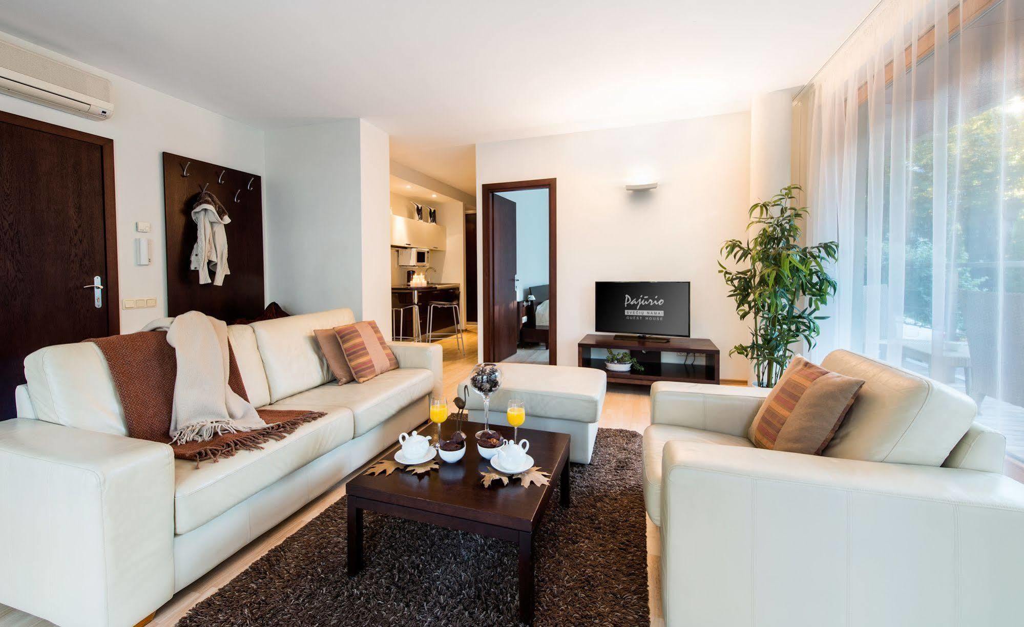 Apartamentai Tylios Pusys พาลังกา ภายนอก รูปภาพ