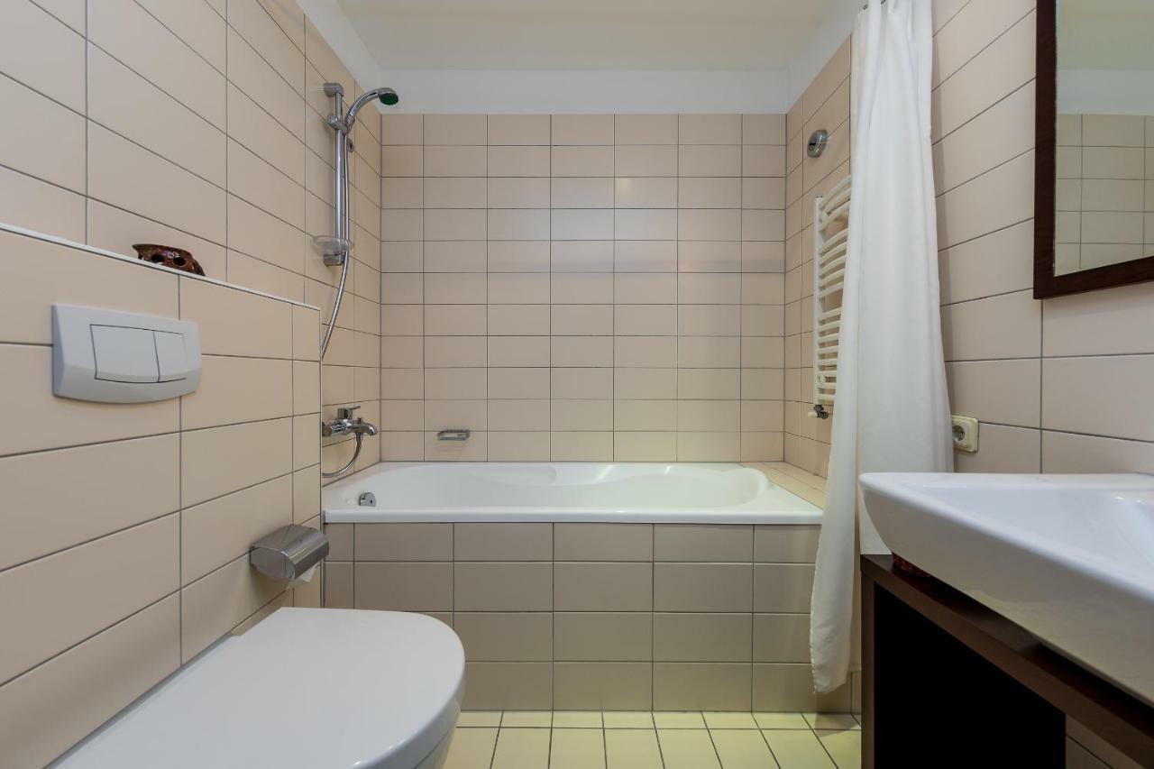 Apartamentai Tylios Pusys พาลังกา ภายนอก รูปภาพ